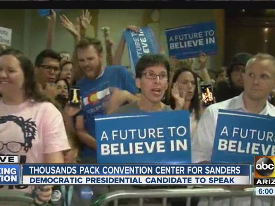 Bernie Sanders visits the Valley