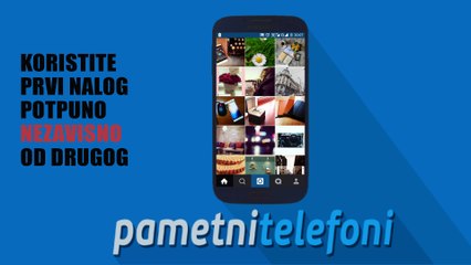 Kako koristiti dva ili više Instagram naloga na telefonu