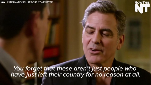 George And Amal Clooney Sit Down To Hear The Stories Of Syrian Refugees