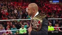 WWE RAW 3 7 2016 Dean Ambrose gets revenge on Triple H