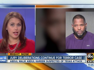 Jury deliberations continue for terror case