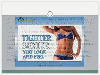 Watch The Venus Factor Reviews, Pros and Cons of The Venus Factor Diet and Weight Loss