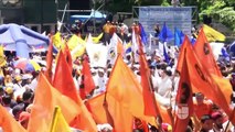 Gritos a favor y en contra de Maduro, en Venezuela