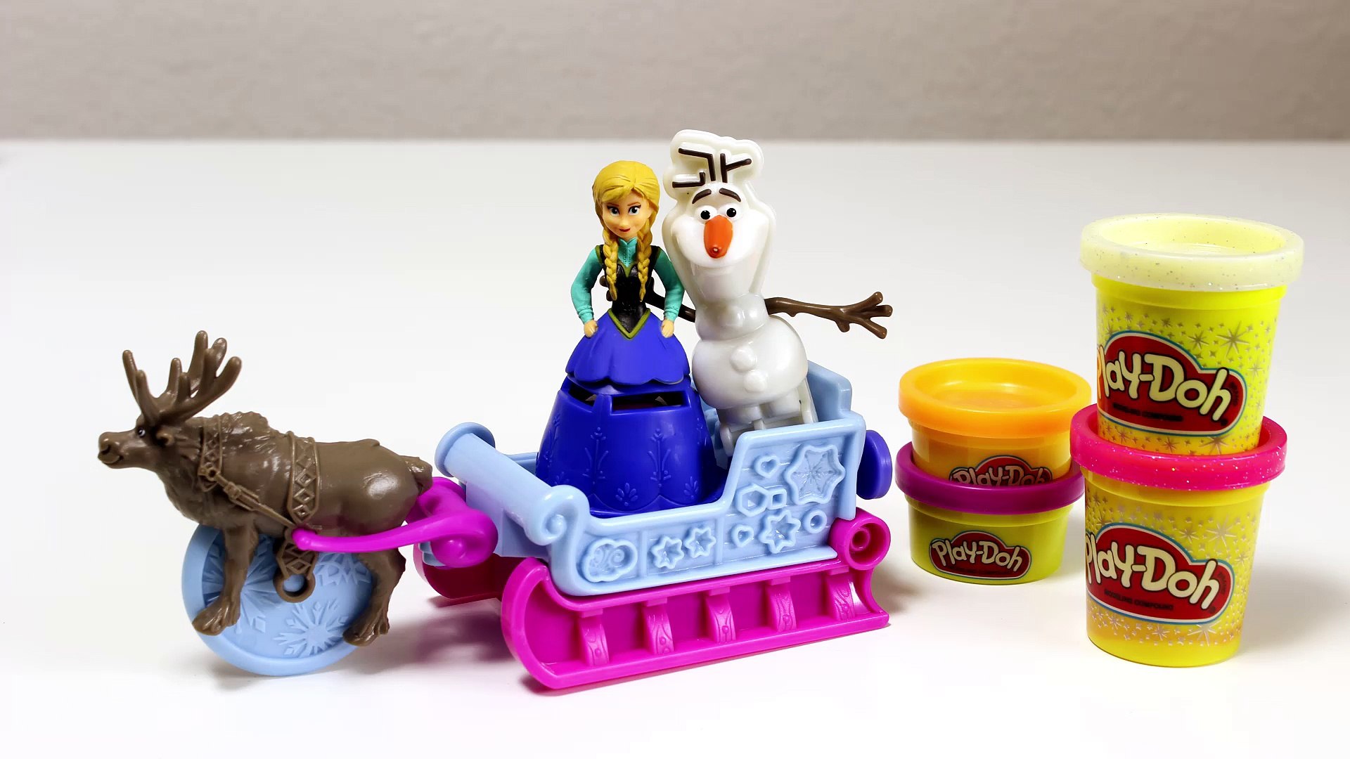 muñecos de plastilina de frozen