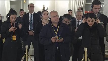 Davutoğlu, AB Konseyi Başkanı Tusk ile Ortak Basın Toplantısında Konuştu 2-