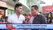 Nathaly Carvajal y Juan Miguel Vallejo se habrían encontrado cara a cara, será que él ya olvido a la guapa rubia