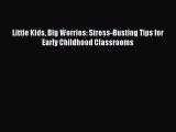 Read Little Kids Big Worries: Stress-Busting Tips for Early Childhood Classrooms Ebook