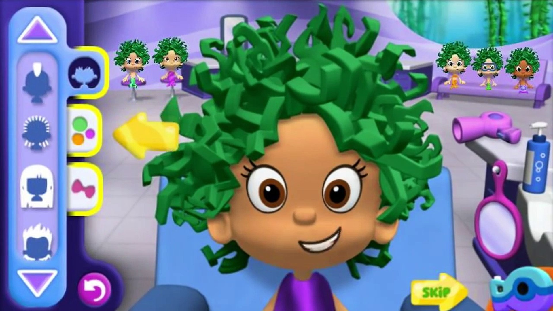 Bubble Guppies Good Hair Day Game Bubble Guppies Games Nick Jr. - video  Dailymotion