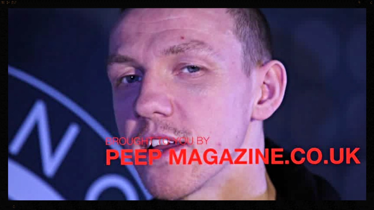 PAUL GIDNEY TALKS FUTURE AT COLLISION COURSE PRESS CONFERENCE / PEEP /