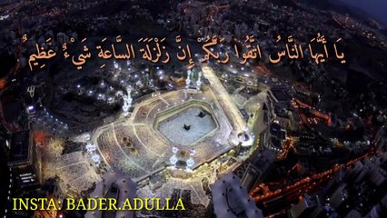 يَا أَيُّهَا النَّاسُ اتَّقُوا رَبَّكُمْ - سورة الحج - سعيد الخطيب