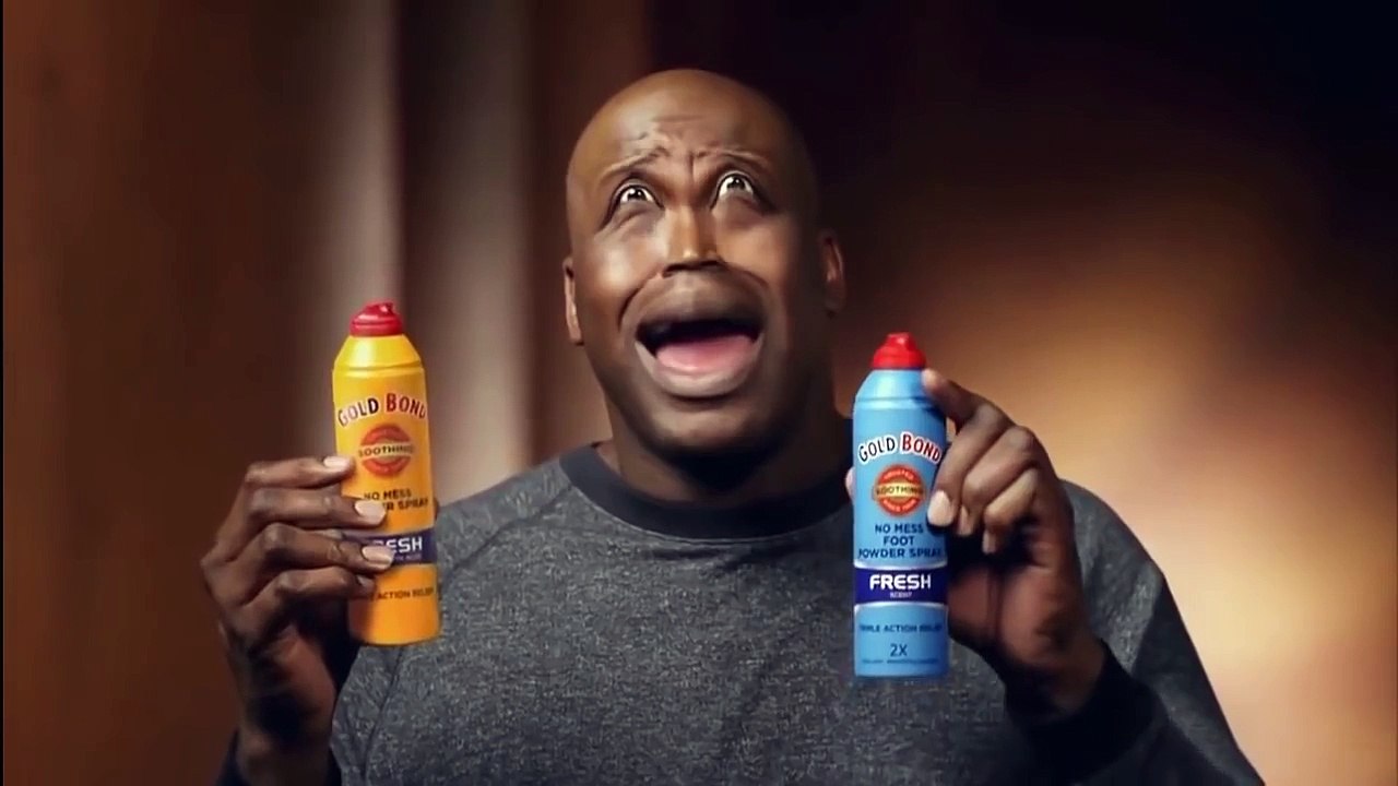 Foot powder spray Ad !!