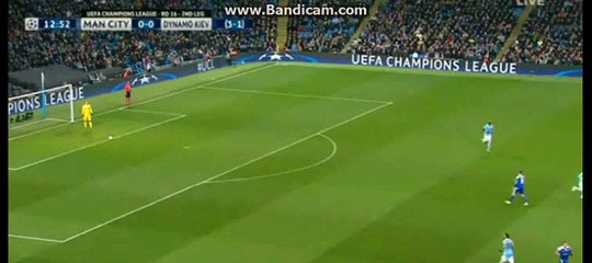Manchester City 0-0 Dynamo Kyiv Half Time Goals 15-03-2016