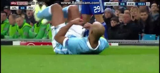 Half Time Goals Manchester City 0-0 Dynamo Kyiv 15-03-2016