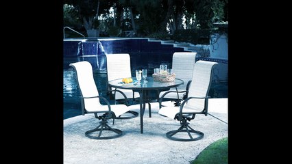 Deluxe 5PC Aluminum Dining Set