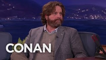 Zach Galifianakis Successful Diet Secrets - CONAN on TBS
