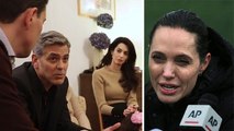 George Clooney, Amal Clooney and Angelina Jolie speak out on the refugee crisis