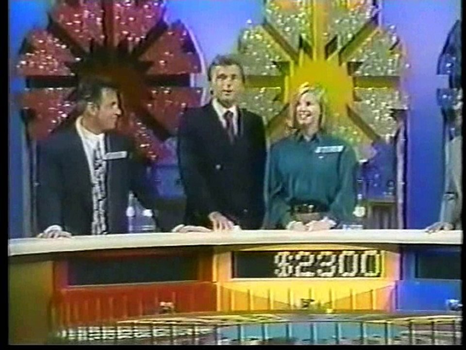 Wheel of Fortune (November 12, 1993): Stephen/Chanelle/Darryle - video ...