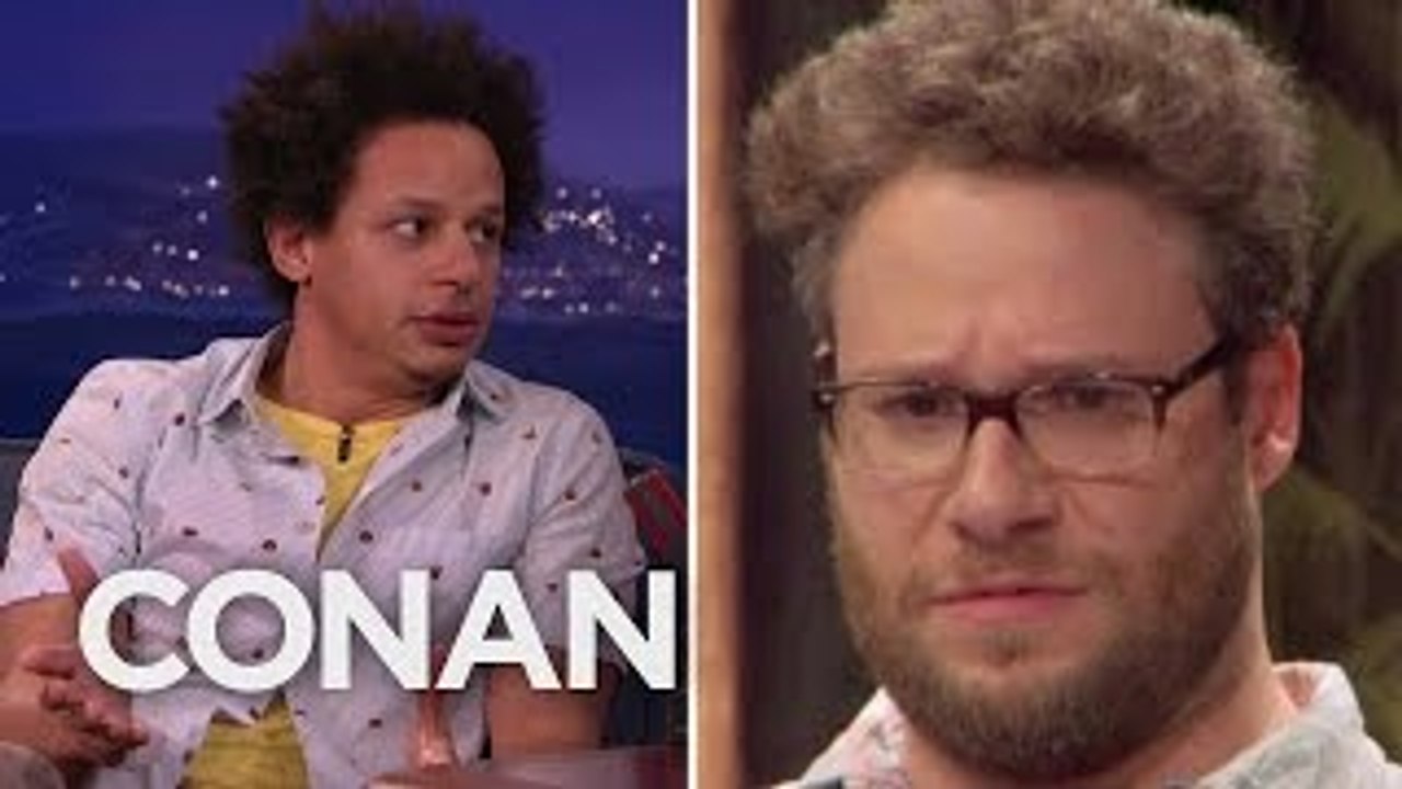 Eric Andre & Conan Prank Call Seth Rogen - CONAN on TBS