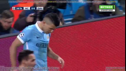 Manchester City 0 - 0	 Dyn. Kiev - Highlights - 15-03-2016