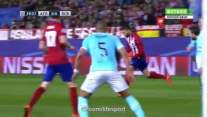 90 minutes Atl . Madrid 0 - 0 PSV highlights - Champions League - 15.03.2016
