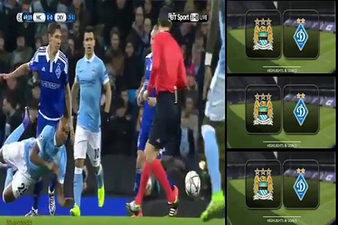 Manchester City vs Dynamo Kyiv 0-0 Highlights 15_3_2016 Champions League