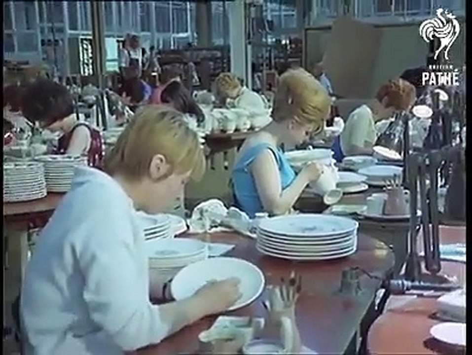 1960 yılında seramik fabrikası