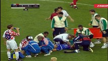اهداف مباراة فرنسا و كرواتيا 2-1 نصف نهائي كاس العالم 1998