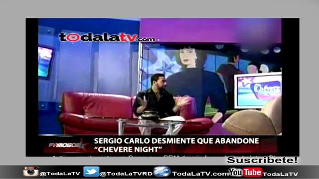 SERGIO CARLO ACLARA NO ME VOY DE CHEVERE NIGHT, PERO VIENEN CAMBIOS -VIDEO
