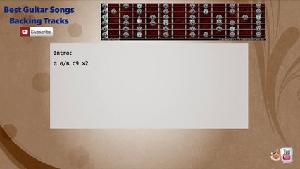 Te he echado de menos - Pablo Alboran Guitar Backing Track with scale, chords and lyrics