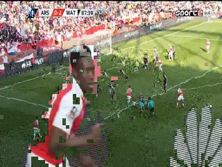 Danny Welbeck Goal HD - Arsenal 1-2 Watford - 13-03-2016 FA Cup