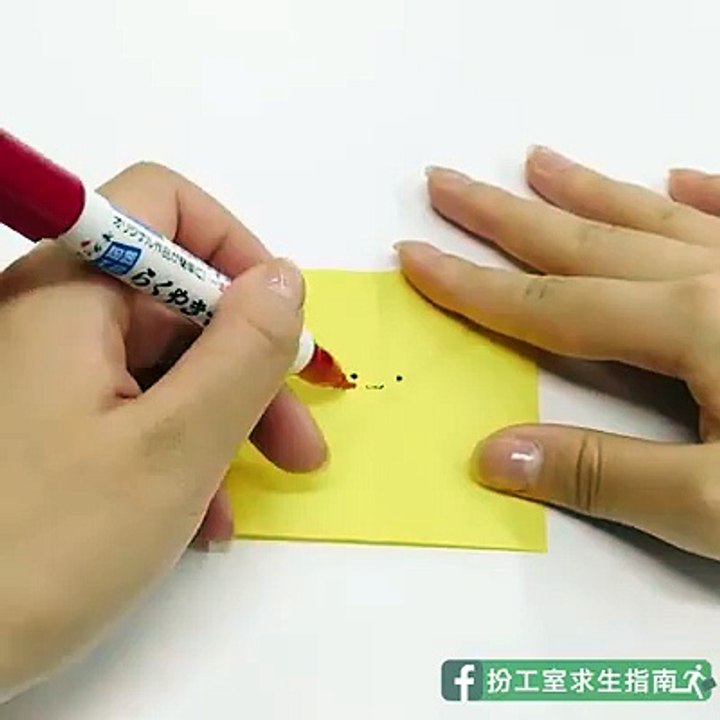 Origami Pikachu Yapmak