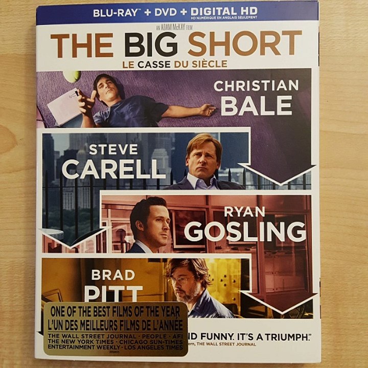 Critique Blu-ray The Big Short