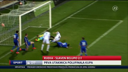 Rijeka - Slaven Belupo 2-1, izvješće (HR kup), 15.03.2016. HD