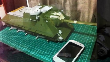 Soviet SU 100 Tank Destroyer Trumpeter Build Part 1