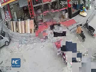 CCTV Car smashes into restaurant injuring six _ICC T20 WORLD CUP_TRENDING NEWS