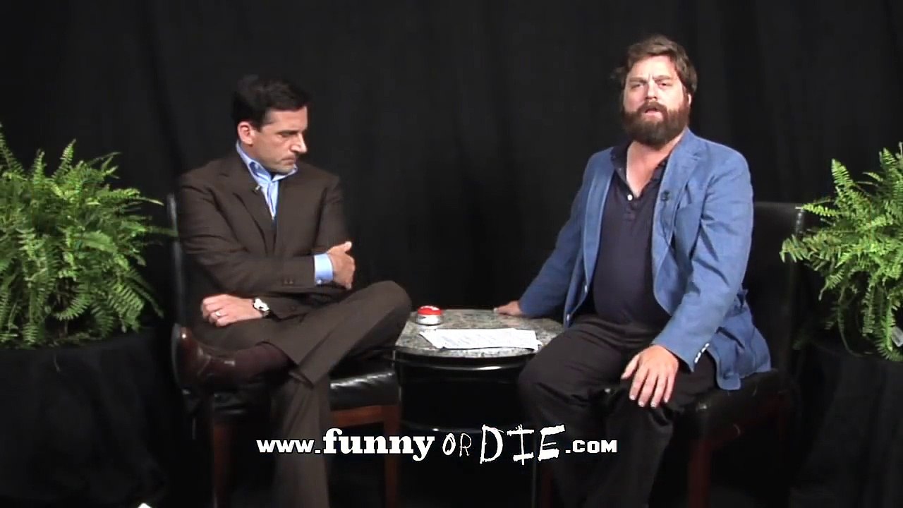 Between Two Ferns with Zach Galifianakis Steve Carell video Dailymotion