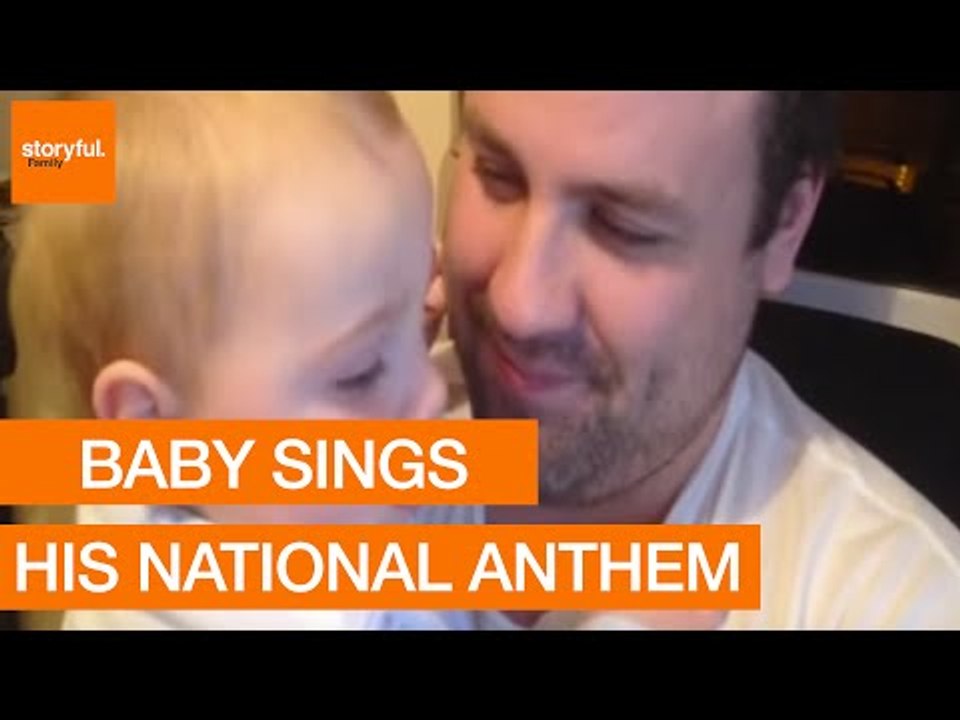 22-Month-Old Baby Hums Irish National Anthem