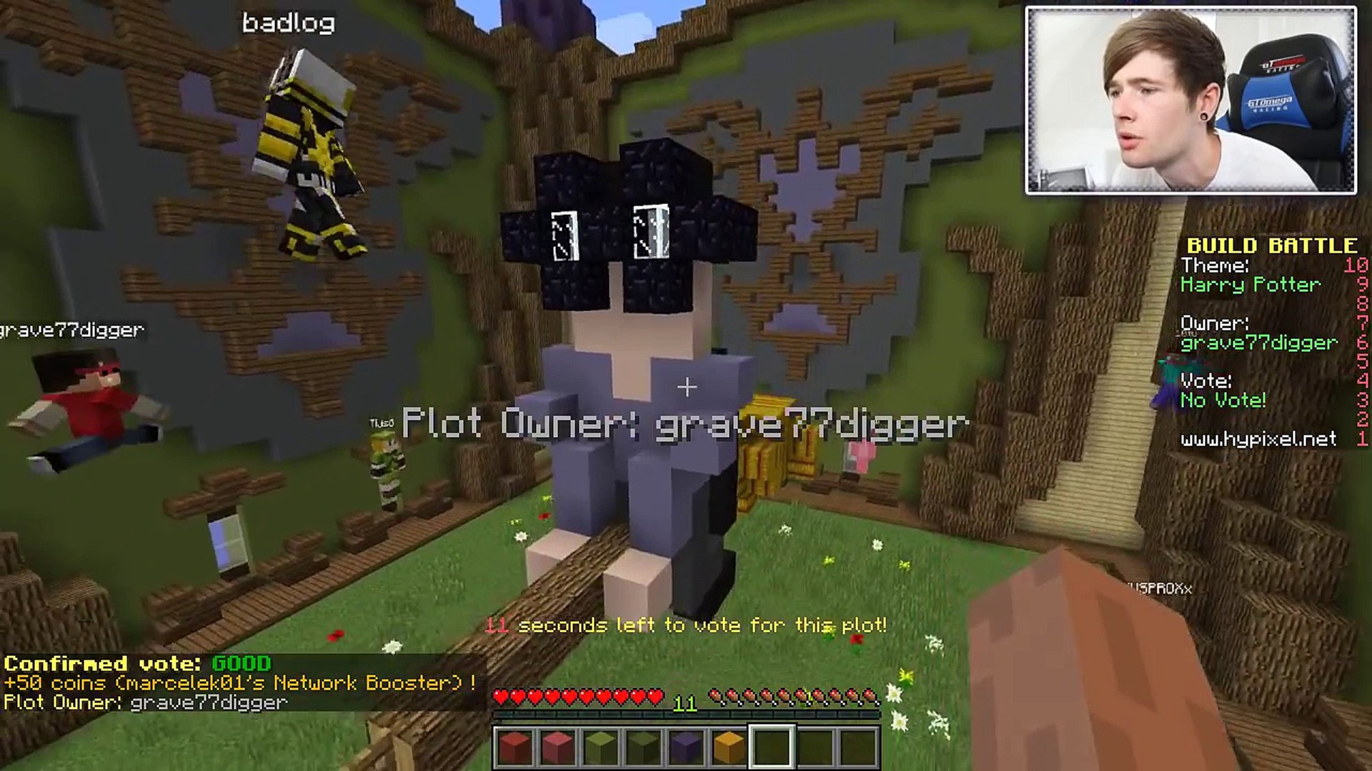 Minecraft Pretty Princess Build Battle Minigame Video