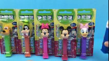 Mickey Mouse Clubhouse Pez Dispensers Pluto Goofy Minnie Mouse Mickey Mouse Daisy Duck Donald Duck  Mickey Mouse Cartoons