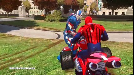 Spiderman Cartoon + cars for kids & Mickey Mouse ♫ NURSERY RHYMES w/ Iron man Woody Toy Story  Mickey Mouse Cartoons