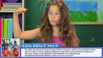 Kids React to One Direction - Drag Me Down