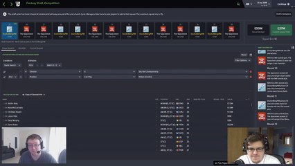 DRAFT MODE | w/WorkTheSpace | THE CHAMPIONSHIP | Football Manager 2016
