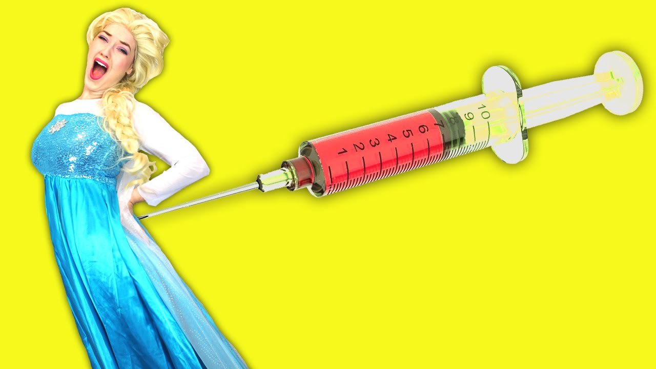 Spiderman & Frozen Elsa VS Doctor! Spiderman is Sick! Funny Superheroes in Real Life -)