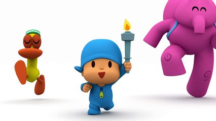 Die Pocoyo Games - Wer wird die Flamme zu entzünden?