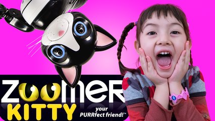 Download Video: ZOOMER KITTY GOES WILD You Won't Believe what she does next Toys Review Children Videos