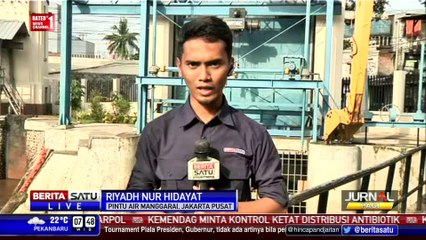Ketinggian Pintu Air Manggarai Normal