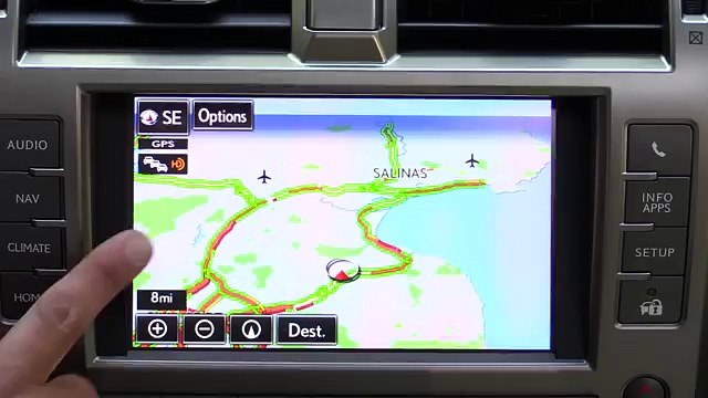 Sử dụng thông tin giải trí Lexus Enform trên GX 460 2014