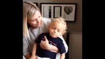 Annesinin Sesini İlk kez duyan bebek