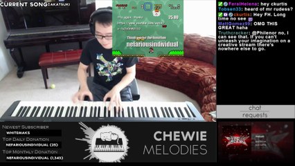 Akatsuki - Chewie Melodies Piano Improv. [Twitch TV]