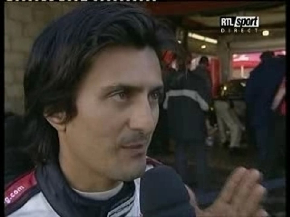crash porsche + interview d'un des pilotes